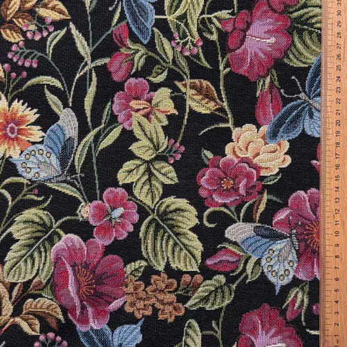 Decoration fabric GOBELIN premium Vintage flower garden