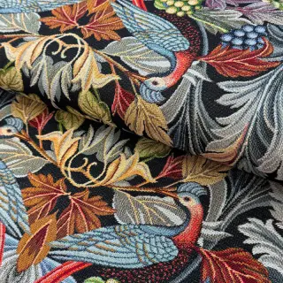 Decoration fabric GOBELIN premium Leafy paradise bird