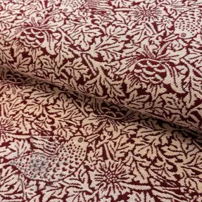 Decoration fabric GOBELIN premium Anemone art craft wine
