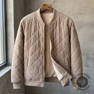 Corduroy QUILT champagne