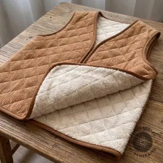 Corduroy QUILT light brown