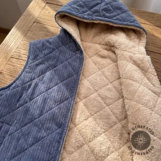 Corduroy QUILT navy