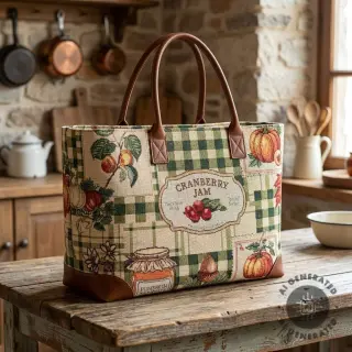 Decoration fabric GOBELIN premium Cozy kitchen patch