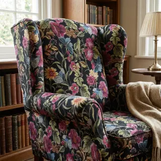 Decoration fabric GOBELIN premium Vintage flower garden