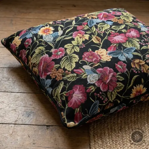 Decoration fabric GOBELIN premium Vintage flower garden