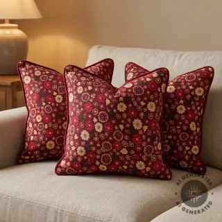 Decoration fabric GOBELIN premium Little bloom art craft