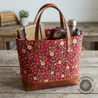 Decoration fabric GOBELIN premium Little bloom art craft