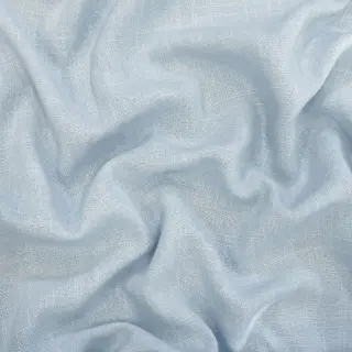 Linen viscose WASHED light blue
