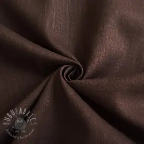 Linen cotton BARCELONA brown