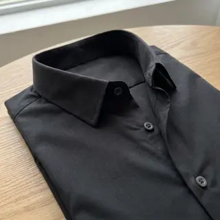 Poplin Regular black