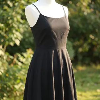Poplin Regular black
