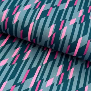 Womens fabrics PUNTA DI ROMA Abstract dark mint