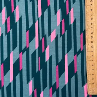 Womens fabrics PUNTA DI ROMA Abstract dark mint