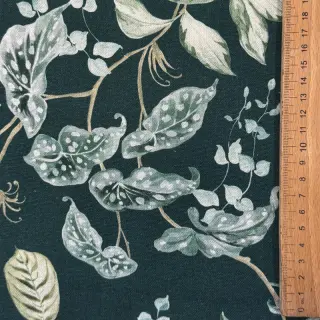 Decoration fabric Plants dark green digital print