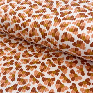Corduroy WASHED Flower white
