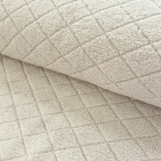 Coat fabric TEDDY Diamond beige