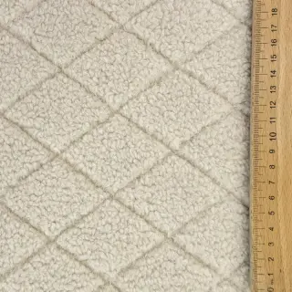 Coat fabric TEDDY Diamond beige