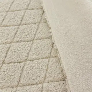 Coat fabric TEDDY Diamond beige