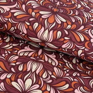 Decoration fabric Boho rosewood