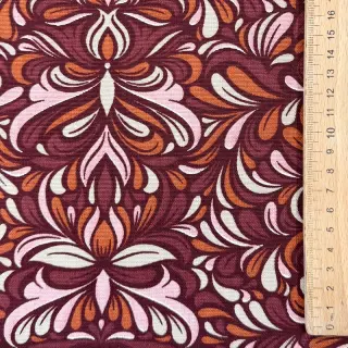 Decoration fabric Boho rosewood