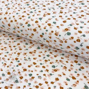 Jersey MODAL Small daisy white