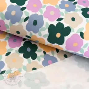 Sweat JOGGING Flowers white