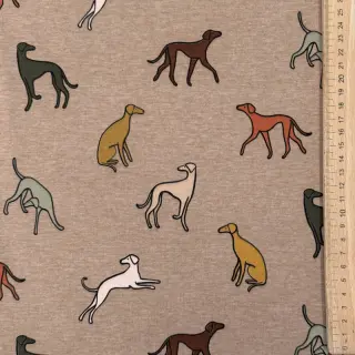 Jersey Dogs melange taupe