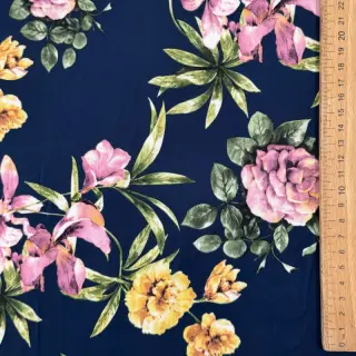 Womens fabrics SOFT SKIN navy