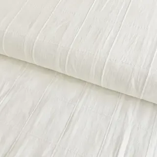 Cotton fabric VOILE DOBBY off white