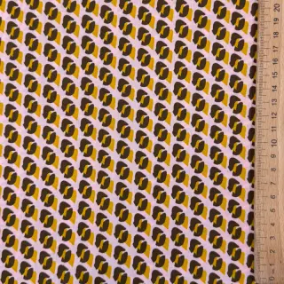 Cotton fabric Graphic dots light rose