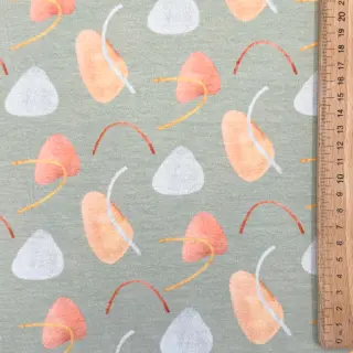 Jersey Shapes sage digital print
