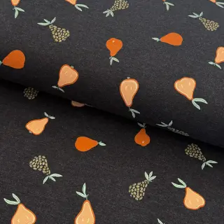 Jersey Glitter pears anthracite melange
