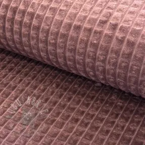 Decoration fabric VELOURS DECO SQUARE brown