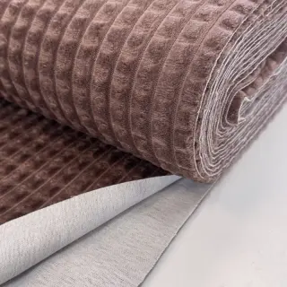 Decoration fabric VELOURS DECO SQUARE brown