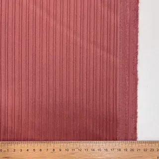 Corduroy STRIPE dark rose