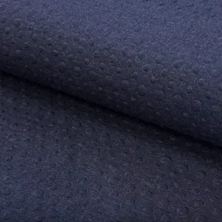 Sweat fabric Embossed indigo melange