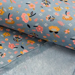 Sweat Flowers smoke blue melange