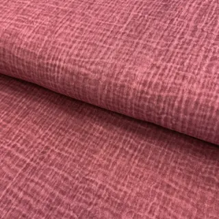 Double gauze/muslin STONE WASHED light rose