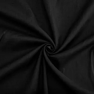 Cotton fabric VOILE black