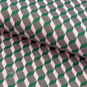 KNITTED JACQUARD Graphic green