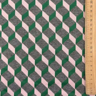 KNITTED JACQUARD Graphic green