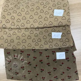 Last pieces package Corduroy STRETCH 129