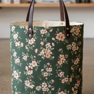 Decoration fabric premium Soft painted blossom army digital print