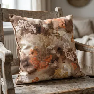 Decoration fabric Flowers toffee digital print