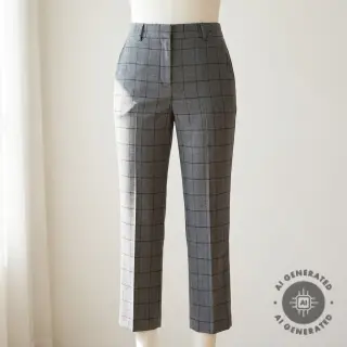 Scottish Check grey black