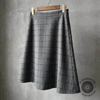 Scottish Check grey black
