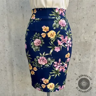 Womens fabrics SOFT SKIN navy