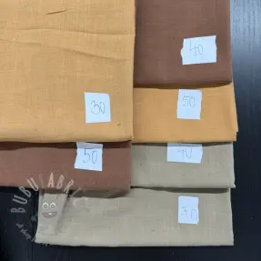 Last pieces package Cotton fabric with linen 071