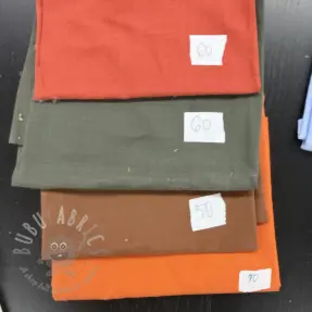 Last pieces package Cotton fabric with linen 079