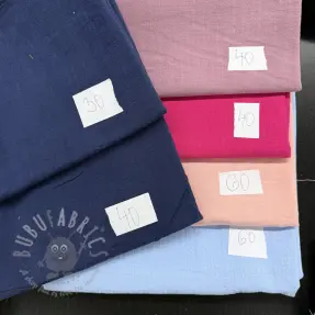 Last pieces package Cotton fabric with linen 080